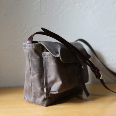 Small Satchel in Stone – ShopInfusion